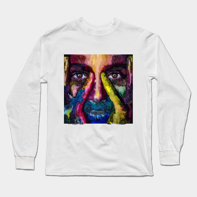 beautiful woman Long Sleeve T-Shirt by permadi20